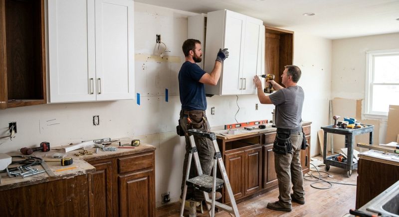 Wall Cabinets Installation in Dayton, OH