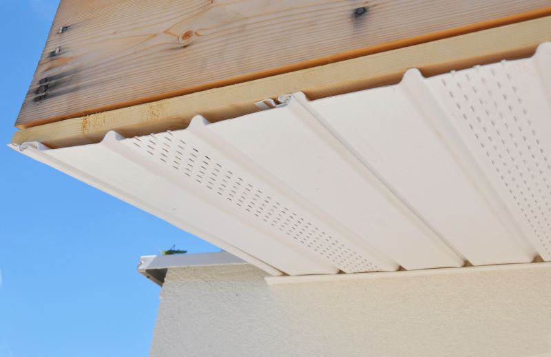 Professional soffit installation